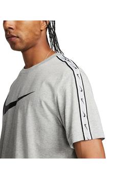 Camiseta Hombre Nike Repeat Gris