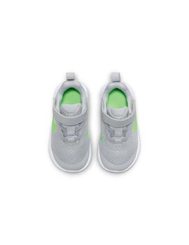 Zapatilla Niño Nike Revolution 6 Gris Verde