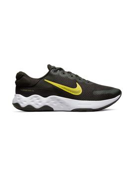 Zapatilla Hombre Nike Renew Ride Verde Amarilla