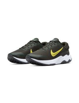 Zapatilla Hombre Nike Renew Ride Verde Amarilla