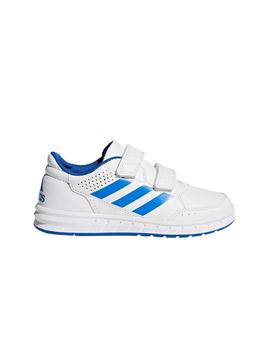 Zapatilla adidas Altasport Niño Blanca Azul