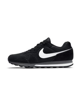 Zapatilla Hombre Nike Md Runner Negra Blanca