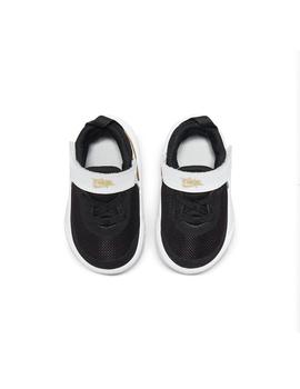 Zapatilla Baby Nike Team Husted D 10 Negra Blanca