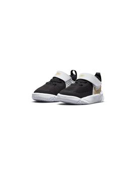 Zapatilla Baby Nike Team Husted D 10 Negra Blanca