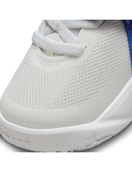 Zapatilla Baby Nike Team Hustle D 10 Blanco Azul