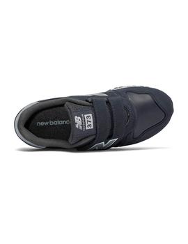Zapatilla New Balance 373 Niño Negro y Gris