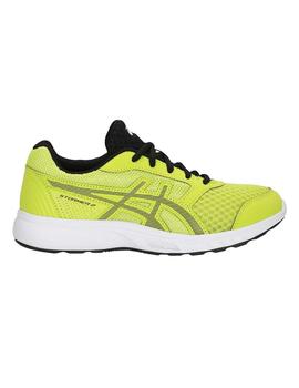 Zapatilla Asics Stormer 2 Junior Neon