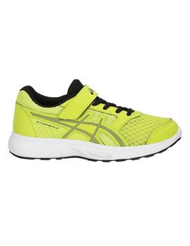 Zapatilla Asics Stormer 2 Niño Neon