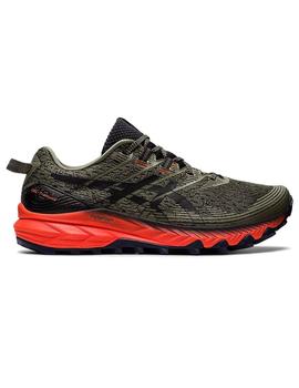 Zapatilla Hombre Asics GEL-Trabuco™ 10  Verde Rojo