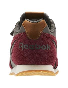 Zapatilla Reebok Royal Classic Niño Verde-Granate