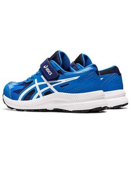 Zapatilla Niño Asics Contend ™ 8 Print Ps Azul