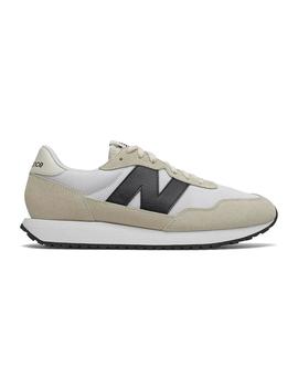 Zapatilla Unisex New Balance 237 Crema Blanco Negr