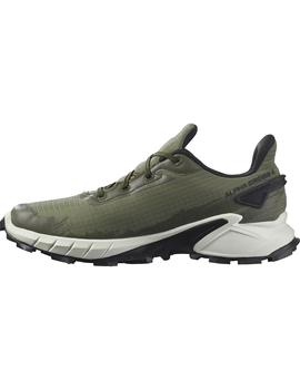 Zapatilla Hombre Salomon Alphacross 4 GTX verde