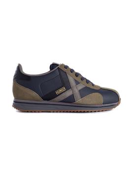 Zapatilla Hombre Munich Sapporo 148 Verde Negro