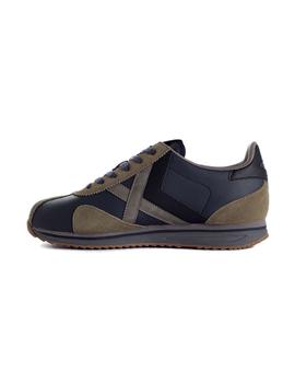 Zapatilla Hombre Munich Sapporo 148 Verde Negro