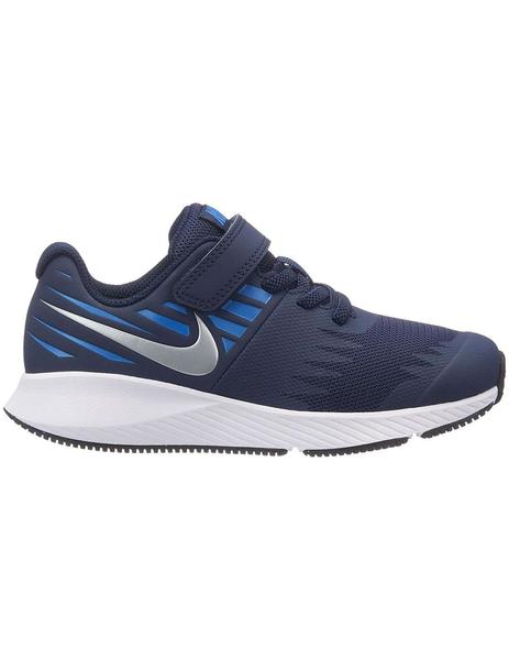 Limón caja Desmañado Zapatilla Nike Star Runner Azul Niño