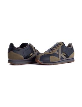 Zapatilla Hombre Munich Sapporo 148 Verde Negro