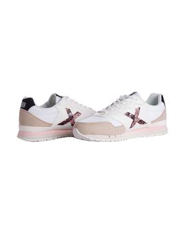 Zapatilla Mujer Munich Dash 148 Beige Rosa