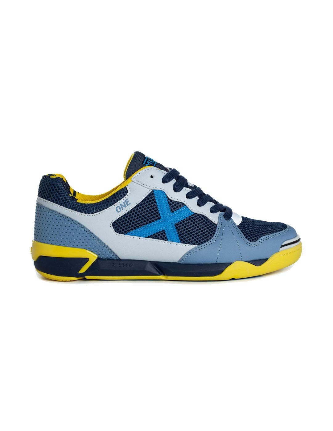 Zapatilla Futbol sala Hombre Munich One 48 Azul