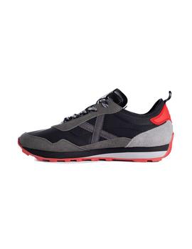 Zapatilla Hombre Munich UM 49 Negra Roja