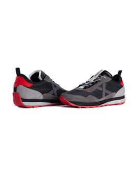 Zapatilla Hombre Munich UM 49 Negra Roja