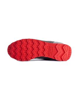 Zapatilla Hombre Munich UM 49 Negra Roja