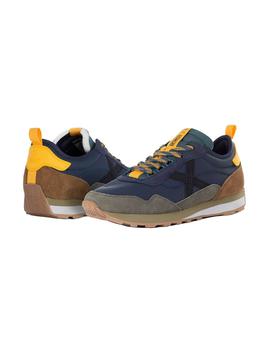 Zapatilla Hombre Munich UM 47 Marino Verde