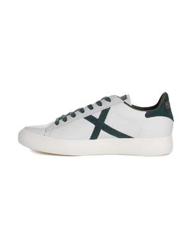 Zapatilla Hombre Munich Rete 66 Blanca Verde