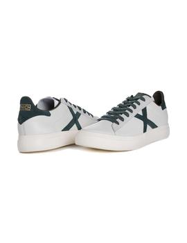 Zapatilla Hombre Munich Rete 66 Blanca Verde