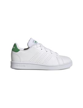 Zapatilla Junior adidas Advantage Blanco/Verde