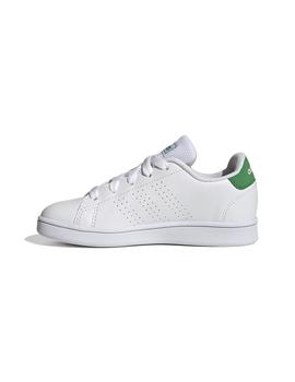 Zapatilla Junior adidas Advantage Blanco/Verde