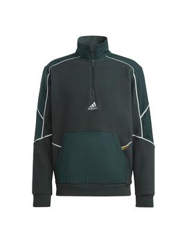 Sudadera Hombre adidas Q4 Verde