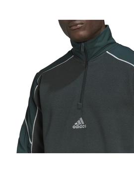 Sudadera Hombre adidas Q4 Verde