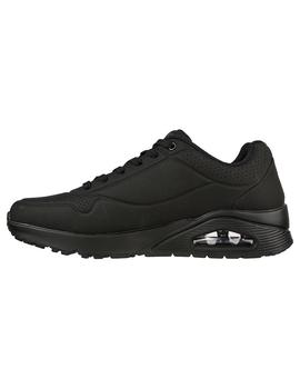 Zapatilla Hombre Skechers Uno Stand On Air Negro