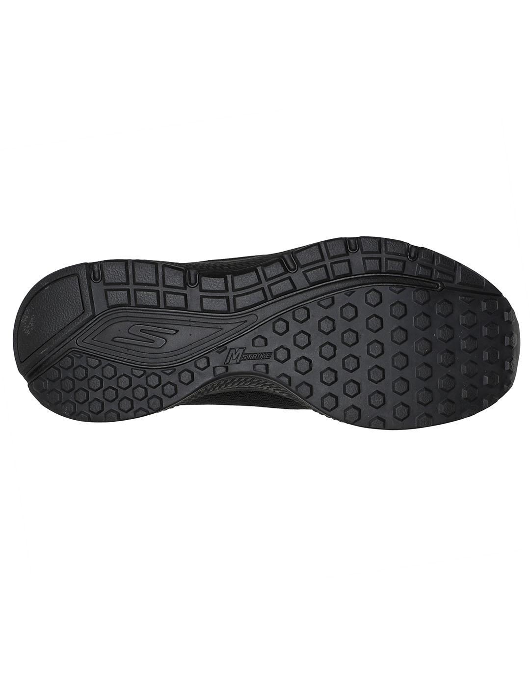 Skechers GO Run Consistent - Tenis de correr para hombre, color negro