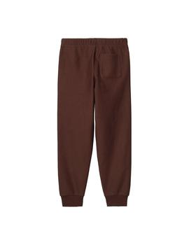 Pantalon Hombre Carhartt WIP American Script Granate