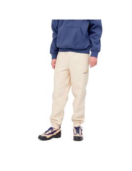 Pantalón Hombre Carhartt WIP American Script Crema