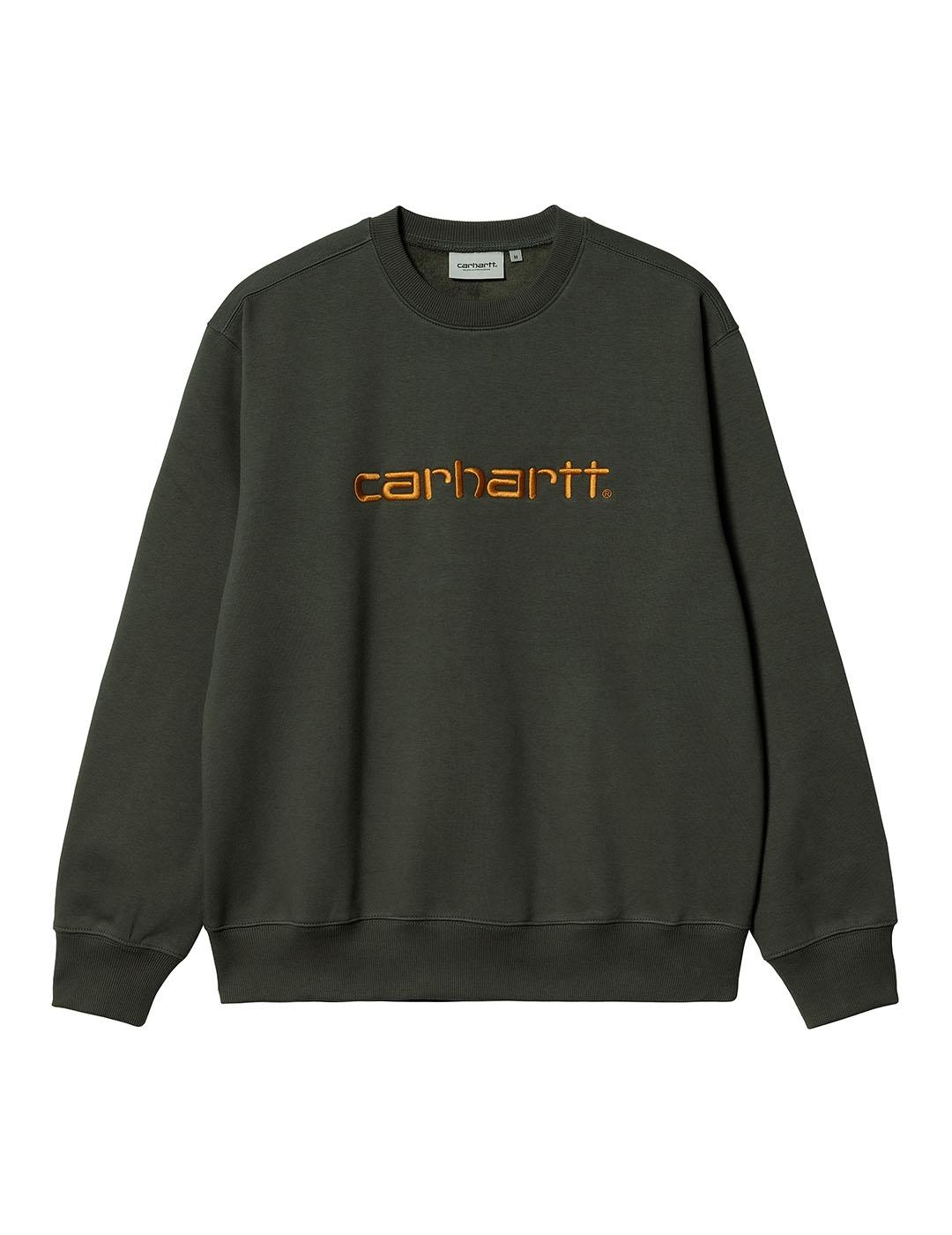 Sudadera Hombre Carhartt WIP Sweat 58/42 Verde