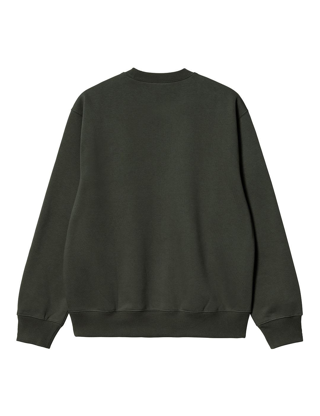 Sudadera Hombre Carhartt WIP Sweat 58/42 Verde