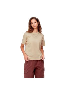 Camiseta Mujer Carhartt WIP Ontario Beige