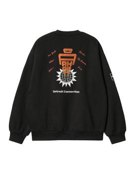 Sudadera Hombre Carhartt WIP Connect Sweat Negra