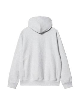 Sudadera Hombre Carhartt WIP American Script Gris