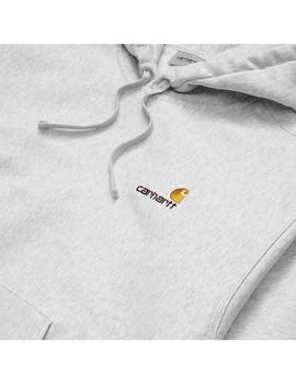 Sudadera Hombre Carhartt WIP American Script Gris