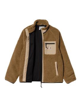 Cazadora Hombre Carhartt WIP Prentis Liner Marron