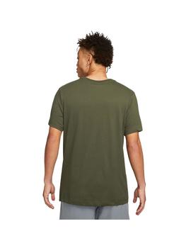Camiseta Hombre Nike Run Verde