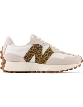 Zapatilla Mujer New Balance 327 Beige Leopardo