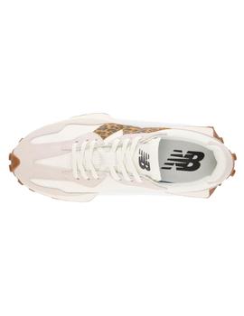 Zapatilla Mujer New Balance 327 Beige Leopardo