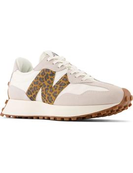 Zapatilla Mujer New Balance 327 Beige Leopardo