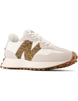 Zapatilla Mujer New Balance 327 Beige Leopardo