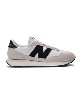 Zapatilla Hombre New Balance 237 Blanca Negra